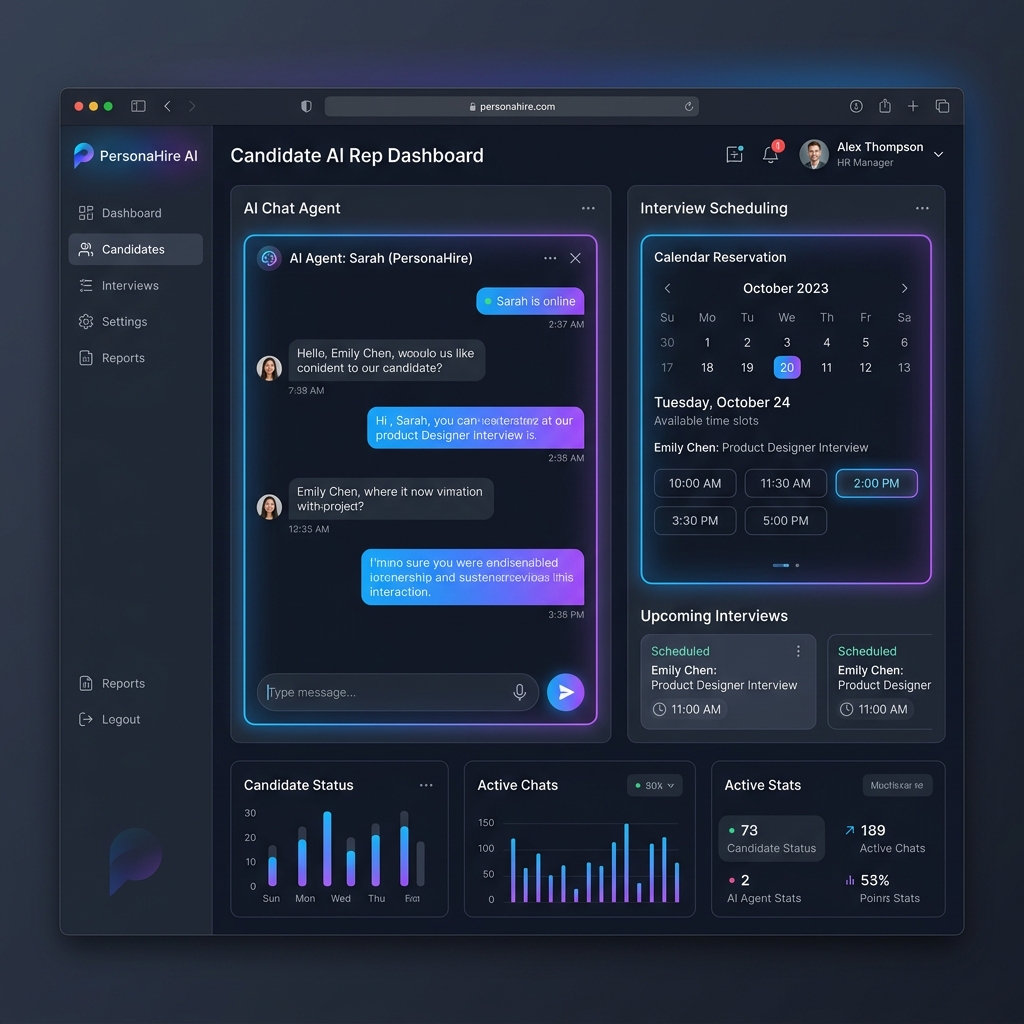 Persona-Hire-AI Interface