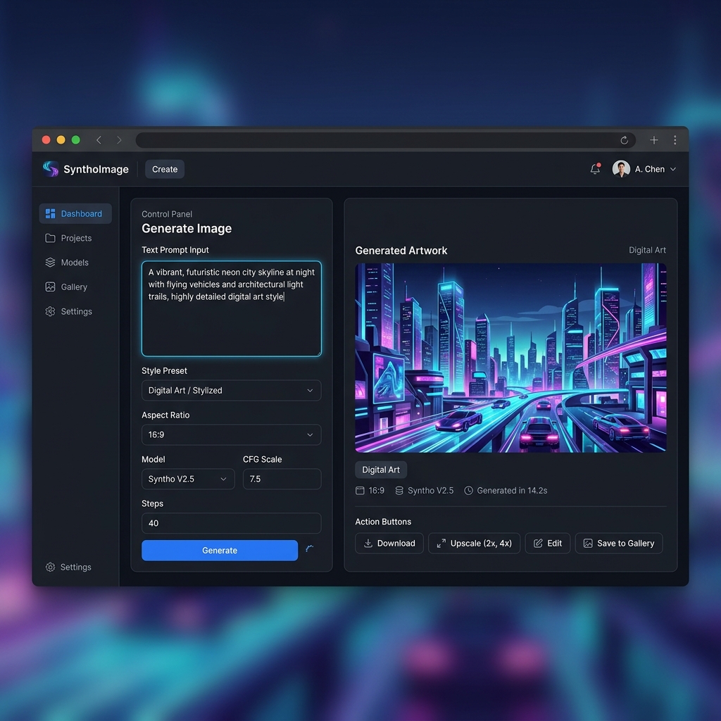 PictoAI Interface